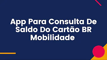 Como consultar saldo Cartão Transporte?