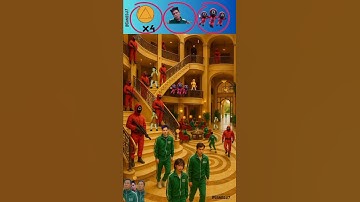 Find odd Squid game3 pt4 #김프로 #유백 #squidgame3