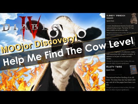 The Secret Cow Level is Real in Diablo 4!