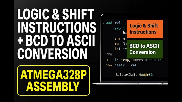 Assembly Language and Machine Programming-Lecture W6D2- F25-NMSU Logic & Shift Instructions, BCD