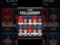 Major league baseball ERA leaders 