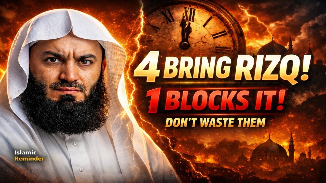 Remove This From Your Home NOW! It’s Blocking Your Rizq 😨 | Mufti Menk Powerful Reminder