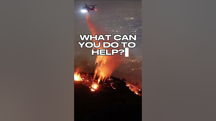 You can help #lafires #palisadesfire #wildfire