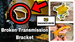 Hustler Raptor SD Transmission Bracket Replacement