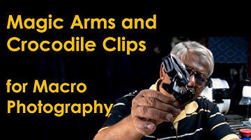 Magic Arms and Crocodile Clips--Tabletop Studio Accessories