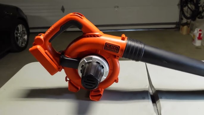 Black and Decker NS118 18V Blower Review