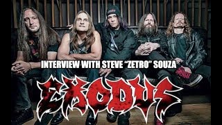 EXODUS interview with Steve « Zetro » Souza 2018 New Album