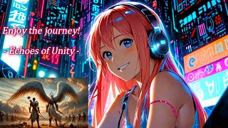 Download Lagu Echoes of Unity - Asuna DJ AI Music Video MP3 Download Lagu Echoes of Unity - Asuna DJ AI Music Video MP3