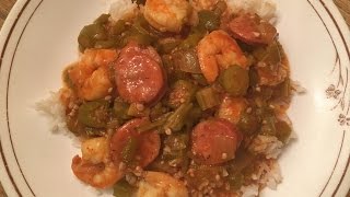 Episode 17: Shrimp and Okra with Sausage (Shrimp Creole) | Simple And Easy Recipe
