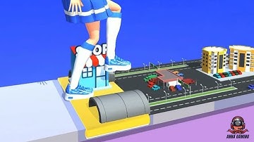 Tippy Toe 🌈 Very Satisfying and Relaxing ASMR GamePlay