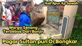 Download Lagu Akhirnya Pagar Sultan Di Bongkar || Warga Senang Terbebas Dari Banjir || Normalisasi Kali Apur MP3