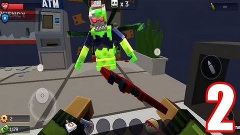 Pixel Combat - Zombies Strike | New Gun Unlocked | Android Gameplay Walkthrough Part #2