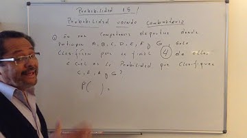 Probabilidad 15 : probabilidad utilizando combinatoria .