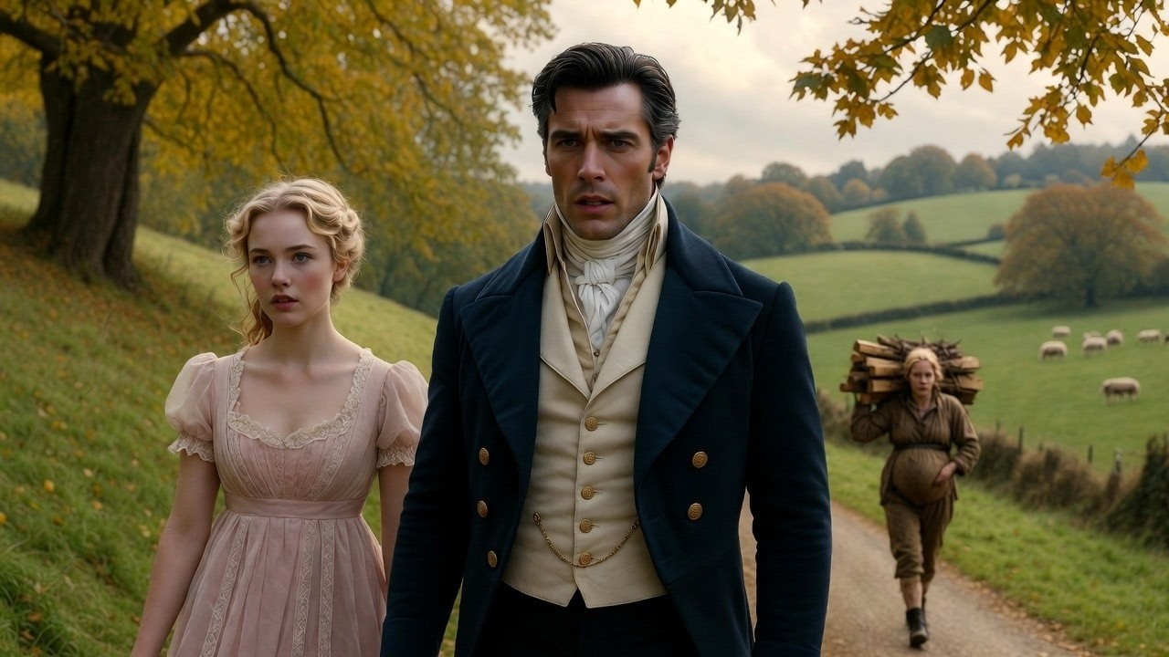 Un Duque paseaba con su prometida... se paralizó al ver a su ex mujer embarazada y con leña.