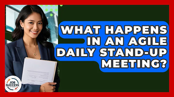What Happens In An Agile Daily Stand-up Meeting? - Job Success Network