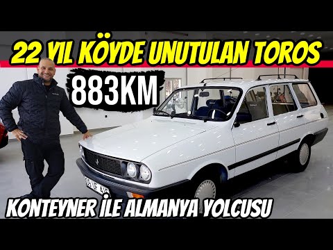 KM CİMRİLERİ | 883km Renault Toros SW | Gurbette cezaevine girince, Beyaz Toros'u köyde unuttu