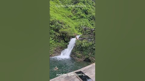 Dive and explore beautiful waterfalls with Linnea 🔥#travel #waterfall