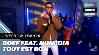 BOEF en NUMIDIA openen show met 'TOUT EST BON'! | FunX Music Awards 2020