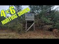 Check Out This Insanely Cool 4X6 Deer Hunting Shack!