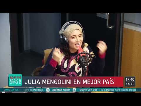 Julia Mengolini en Mejor País del Mundo