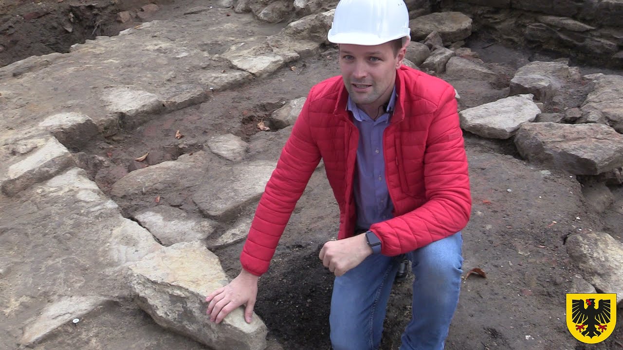 Schwanenturm wieder entdeckt - Sensationsfund am Dortmunder Wall