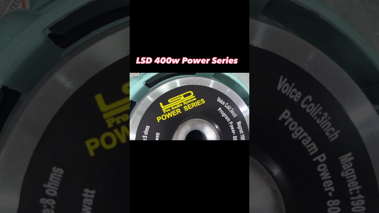 LSD Power Series 400w Speaker