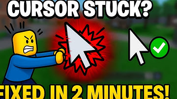 How To Fix Roblox Mouse Cursor Stuck On Screen 2025 (Fast & Easy Guide)
