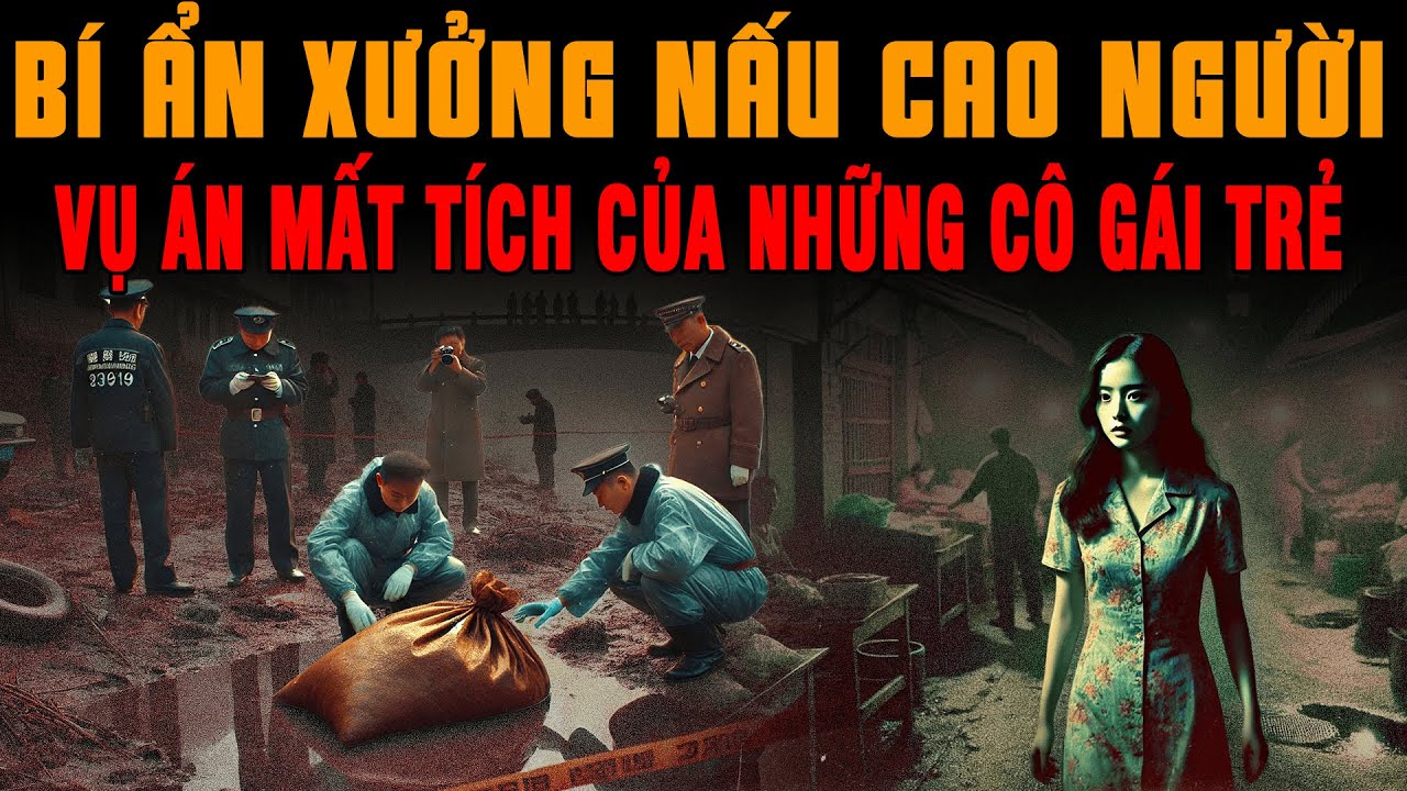 Kỳ Án Trung Quốc: XƯỞNG NẤU CAO NGƯỜI BÍ ẨN Và Sự Mất Tích Của Những Cô Gái Trẻ #giaimakyan