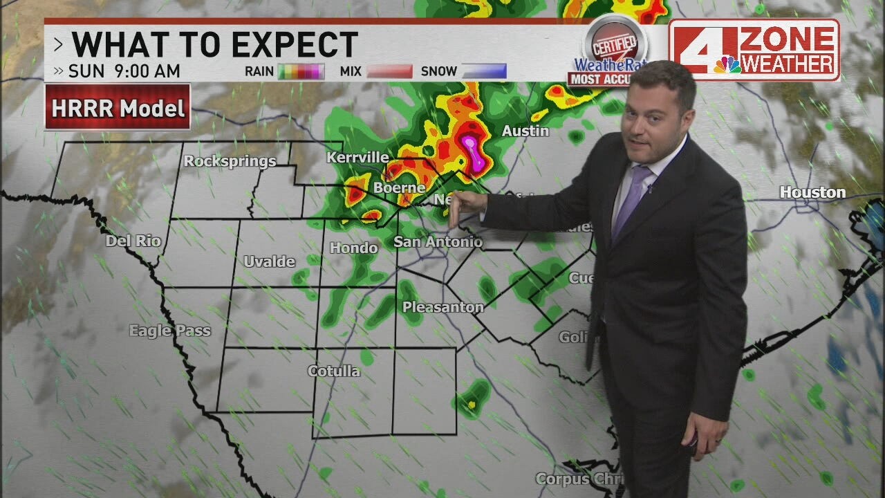 Storm chances increase into Sunday as thunderstorms could develop ...