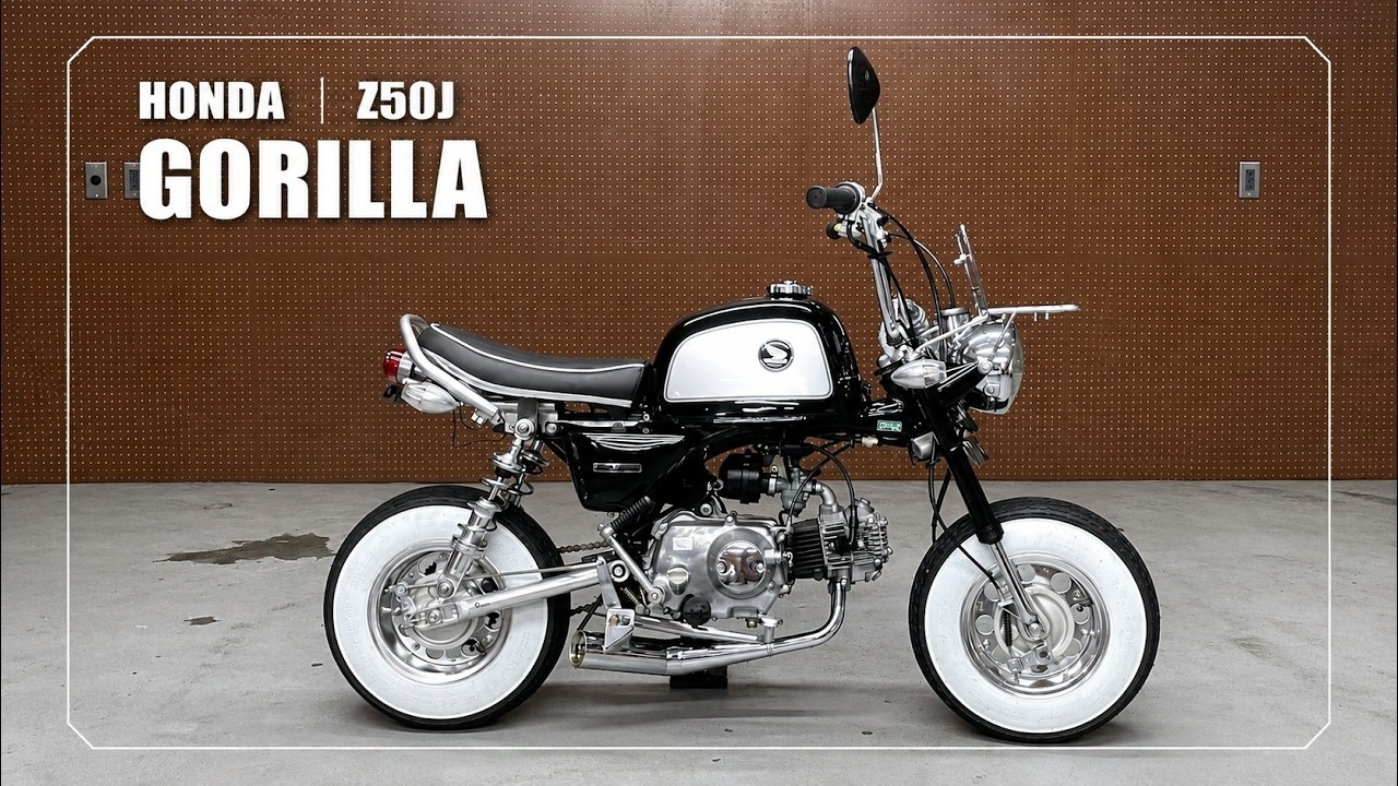 HONDA】GORILLA｜Z50J｜社外ショート管マフラー/OKD製リア