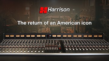 The Return of an American Icon: Harrison 32Classic Analog Console