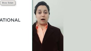 Bvoc Degree Programme