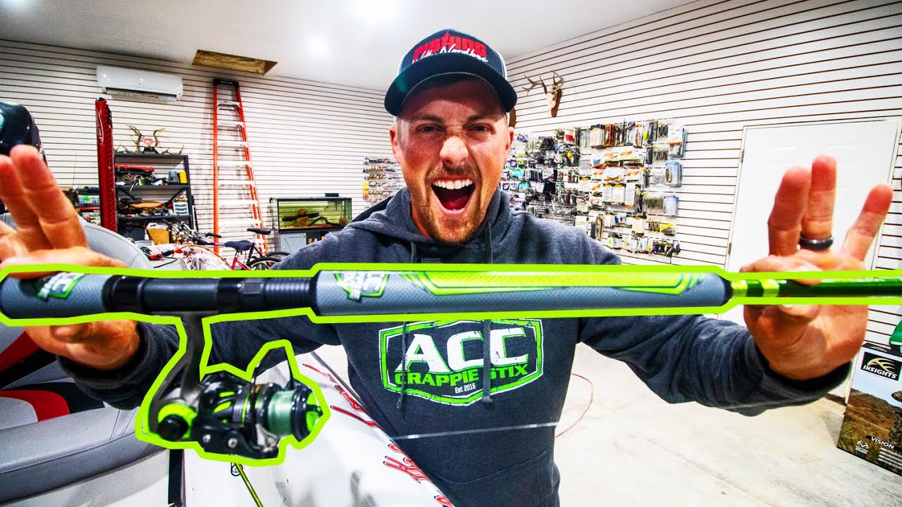 ACC Crappie Stix Green Series Rods - Lakeside Lures & Tackle