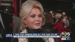 Zsa Zsa Gabor passes away at age 99