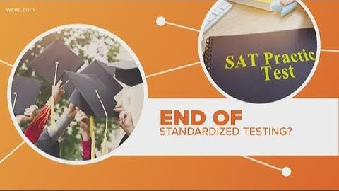 The end of standardized testing?