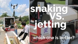 Snaking VS. Jetting Drains | Which One Is Better?
