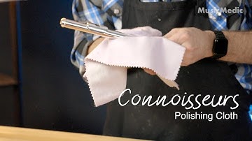 Connoisseurs Polishing Cloth for Silver Plated Instruments