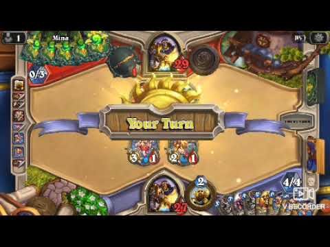 Heartstone ეპიზოდი პირველი.ორი რანკი ერთ ვიდეოში  Paladin gameplay