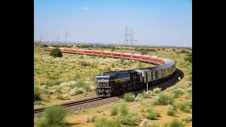 Train Number 22464 Double Engine - Rajasthan Sampark Kranti Express from Bikaner to Delhi