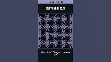Can You Solve These Maze Puzzles? 🧩 3 Levels in 60 Seconds!