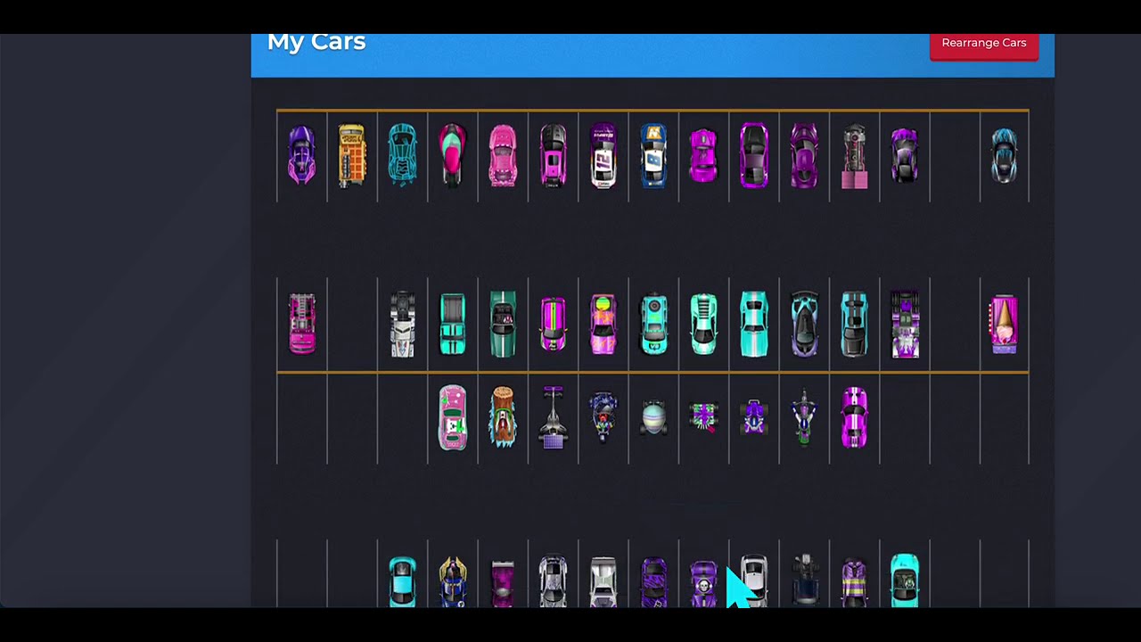 I used Infinity Garage in Nitro Type!