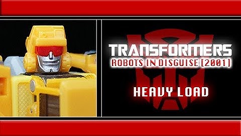 Transformers - "Robots In Disguise [2001]" Heavy Load Review