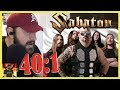 Overwhelmed | Sabaton - 40:1 (live at Woodstock Festival 2012) | REACTION