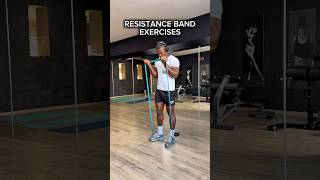 Build muscles anywhere with these resistance band exercises #fitness ​⁠@Impactingfitness