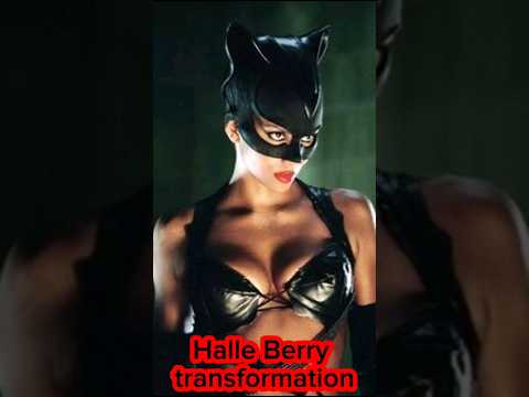 Halle Berry transformation #HalleBerry #shorts #youtubeshorts #anime #trending