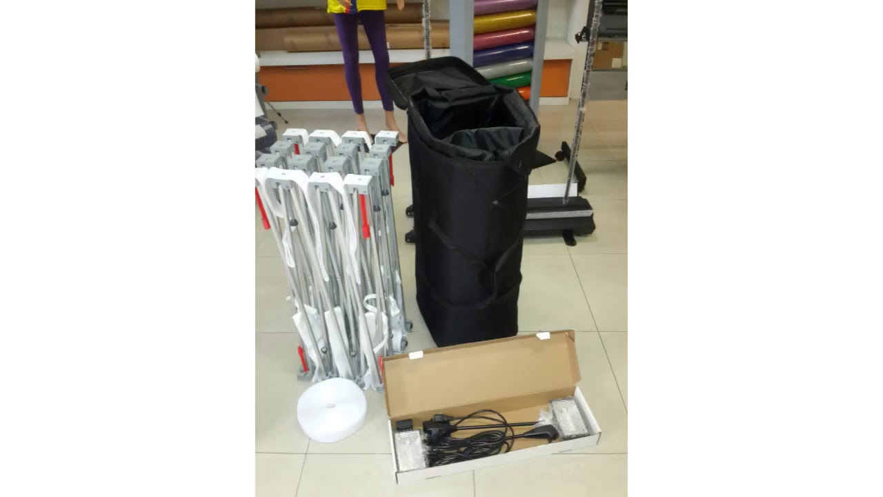 Armado Pop Up Curvo Velcro.