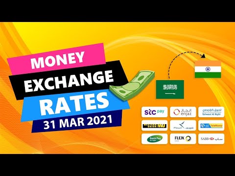 31 March 2021 | Exchange Rates | Saudi Arabia To India