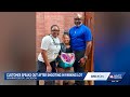 Man shields granddaughter when shots were fired in restaurant parking lot