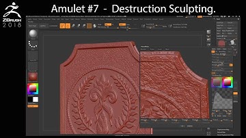 Amulet Chapter 7 - Destruction Sculpting in ZBrush