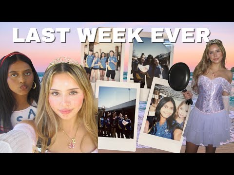 My Last Week Of High School EVER Dress Up Interviews Colour Run